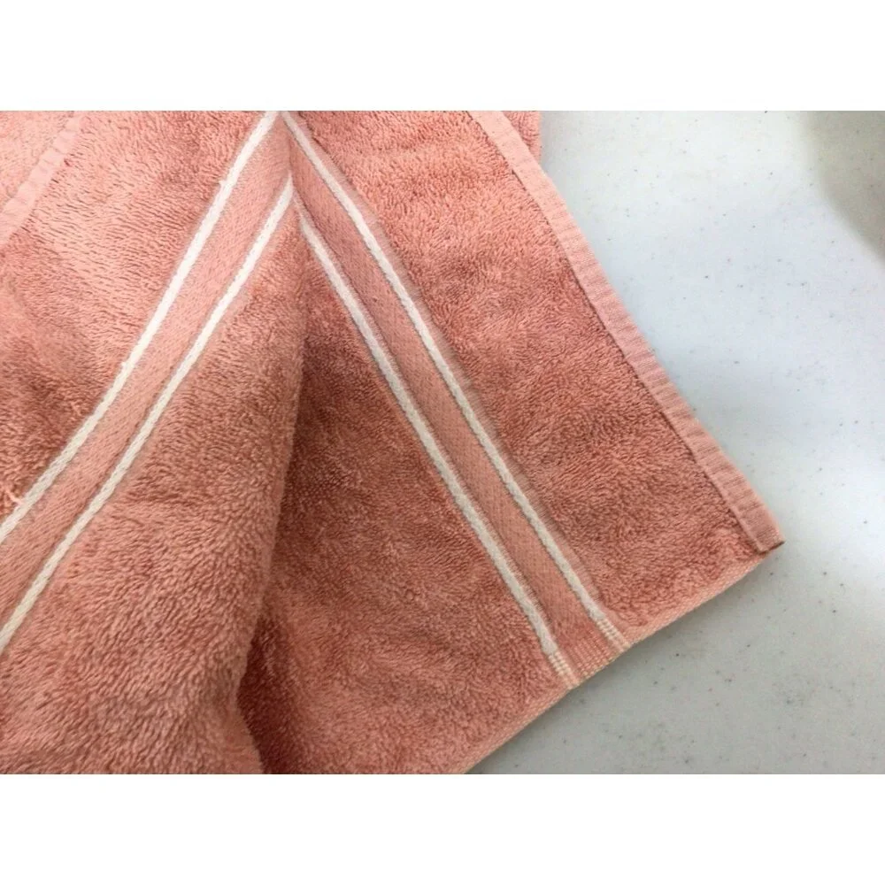 Vintage Orange Hand Towel Set of Three